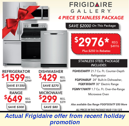 Frigidaire Manufacturer Rebate